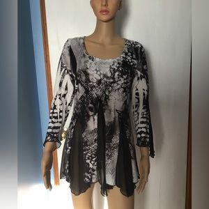 Women’s Citi Life Blouse / Tunic Top, Size Medium